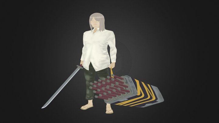 SOULEATER_Mifune 3D Model