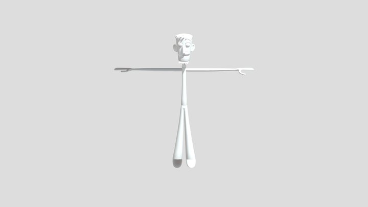 Abe Lincoln - Clone High - Model Only 3D Model