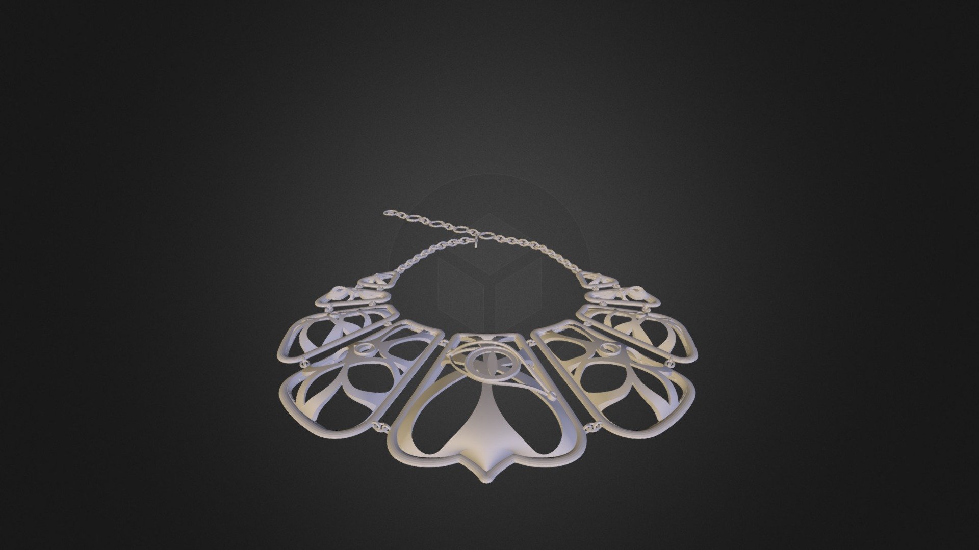 Dragon Eyes Cleopatra Necklace - 3D model by C Westbrook Designs ...