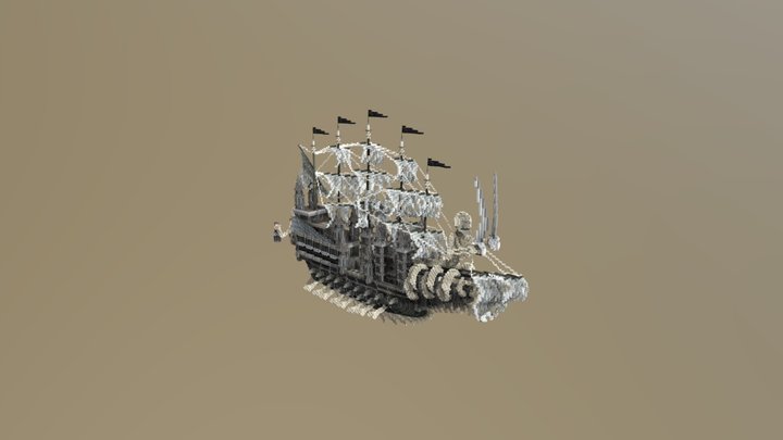 Gost Ship (___Joker___) 3D Model