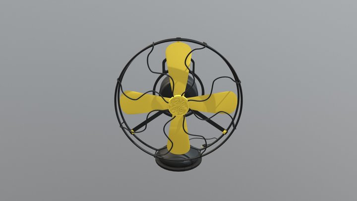 Fan 3D Model