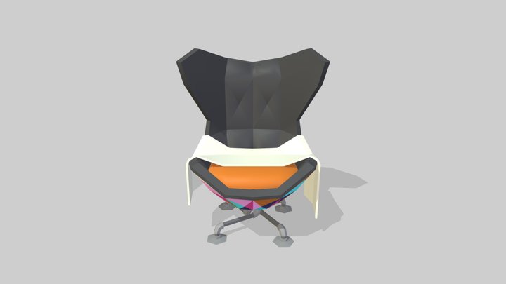 Her Chair 3D Model