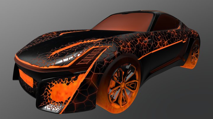 Elemental Car #XTAONartcarcontest 3D Model