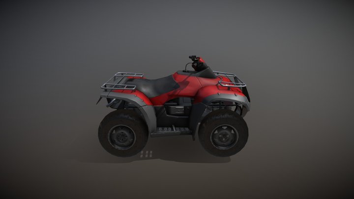 hondafourtrax 3D Model