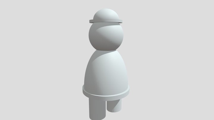 Expunged Template (.glb) 3D Model