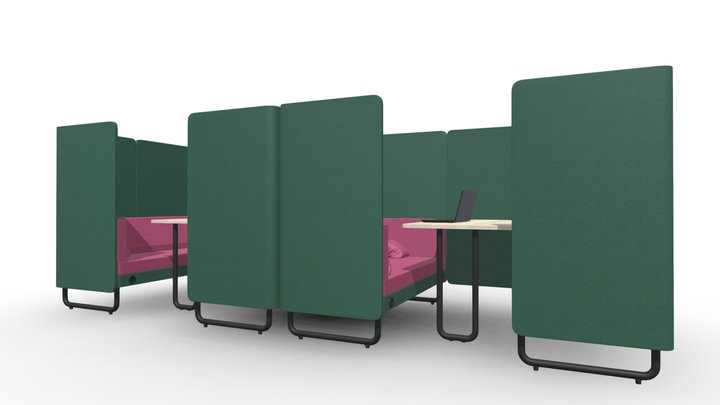 PLAY&WORK, 4 OCCUPANTS 3D Model
