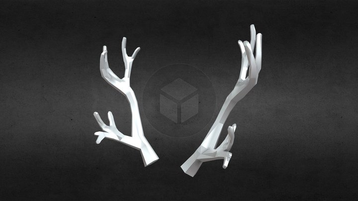 Roblox Antlers 3D Model
