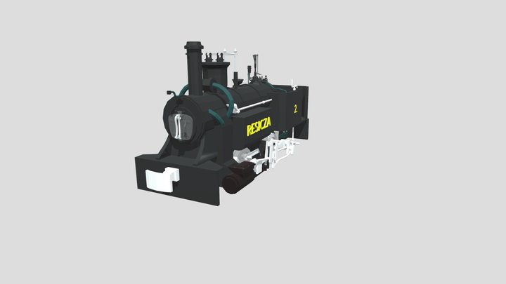 Locomotive 3D Model