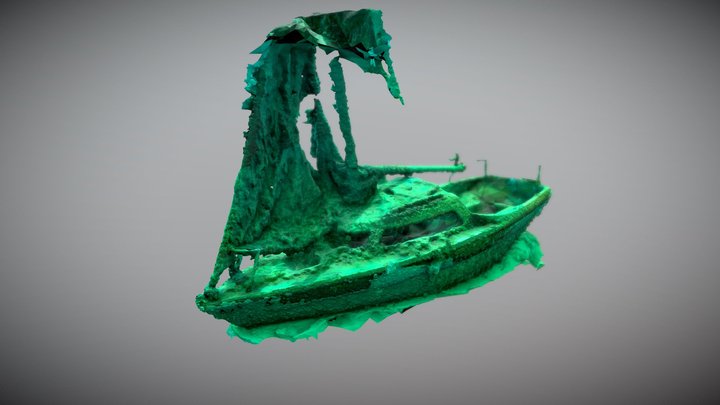 Sailing Boat Hemmoor, Germany 3D Model
