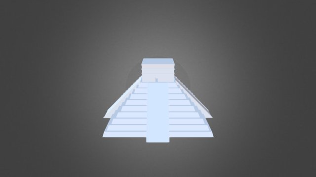 Pyramide De Kukulcàn 3D Model