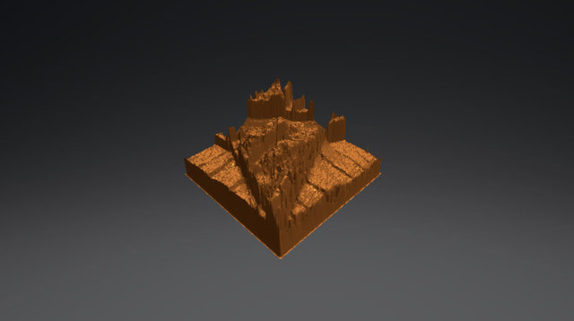 Memory Map 3D Model