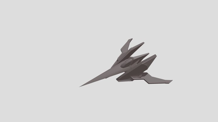 AR WING (starfox) v2 3D Model