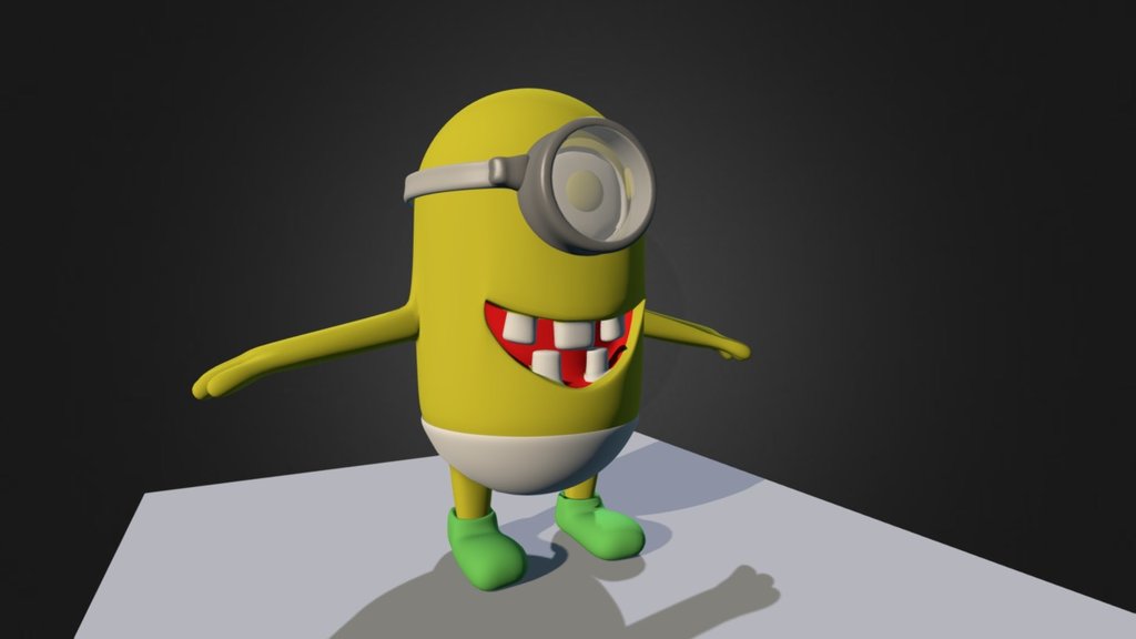 Minion - 3D model by sultan_malik [8869247] - Sketchfab