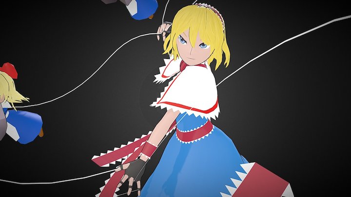 Alice Margatroid 3D Model
