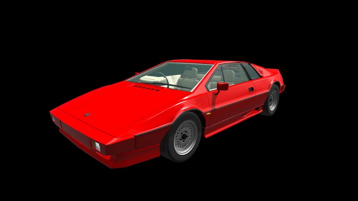 Lotus Esprit Turbo 1983 3D Model
