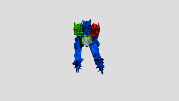 Clouds Gorilla Horror Jolly Rancher (Fanmade) 3D Model