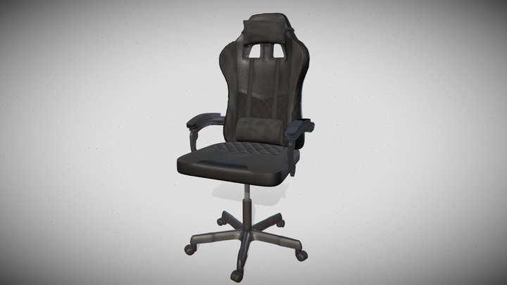 3D Office Chair - High Poly (Free) 3D Model