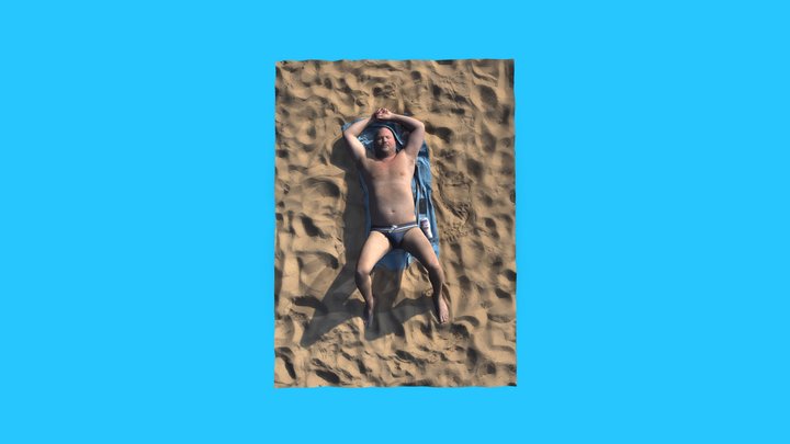 Sitges Beach Test 3D Model