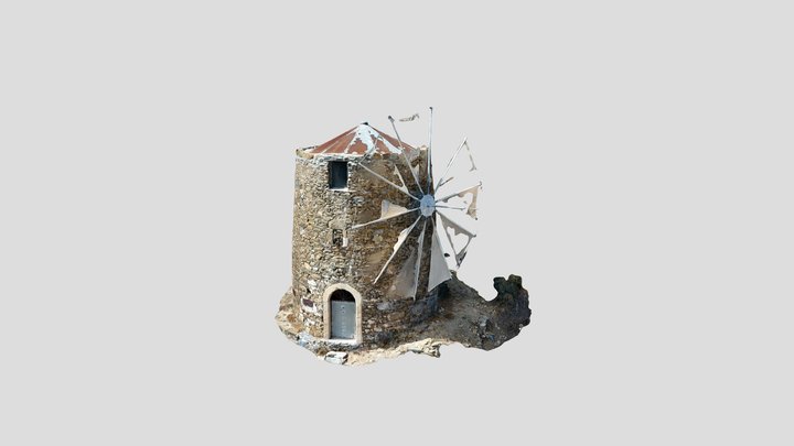 Windmill of the Priest 3D Model