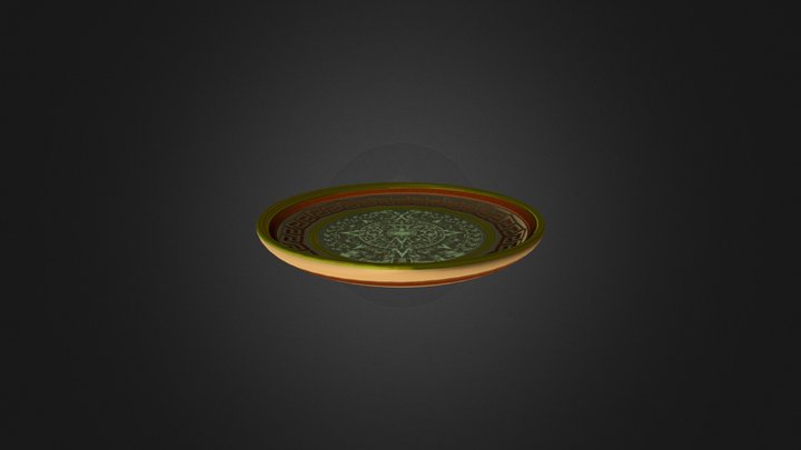 Plate  3D Model