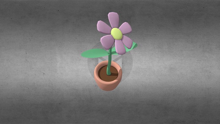 Flowers Render 3D Model