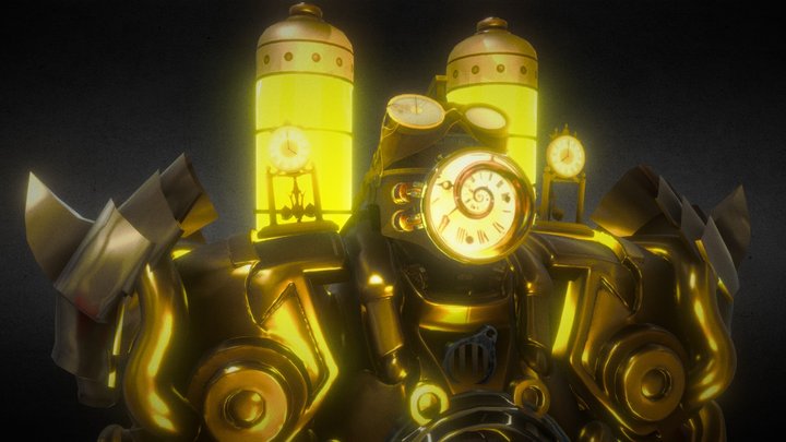 titan clockman 2.0 (MonsterUp) 3D Model
