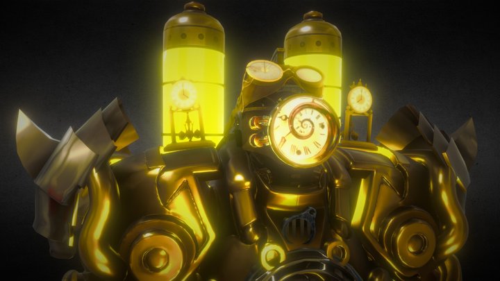 titan clockman 2.0 (MonsterUp) 3D Model