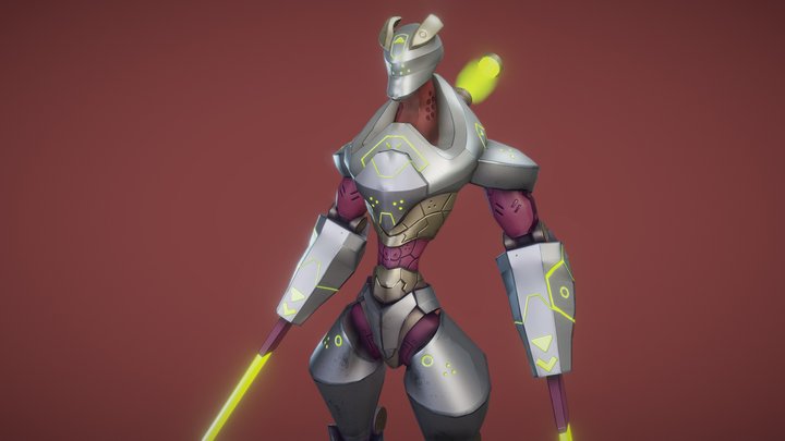 FREE Mecha 3D Model