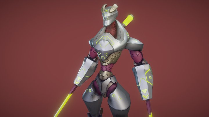 FREE Mecha 3D Model