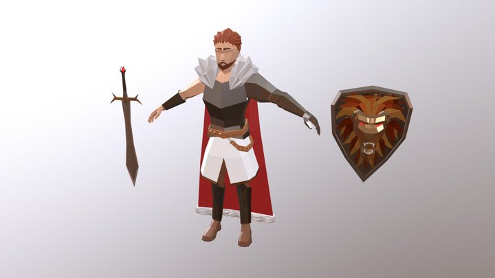 Lionheart 3D Model