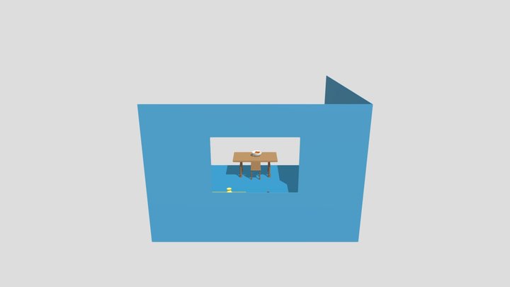 Matthew Blair's Room 3D Model