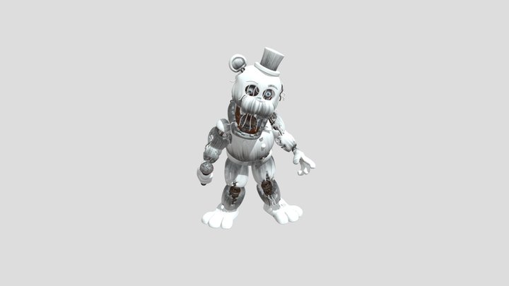 Weee Z TMP Fredbear Retexture 3D Model