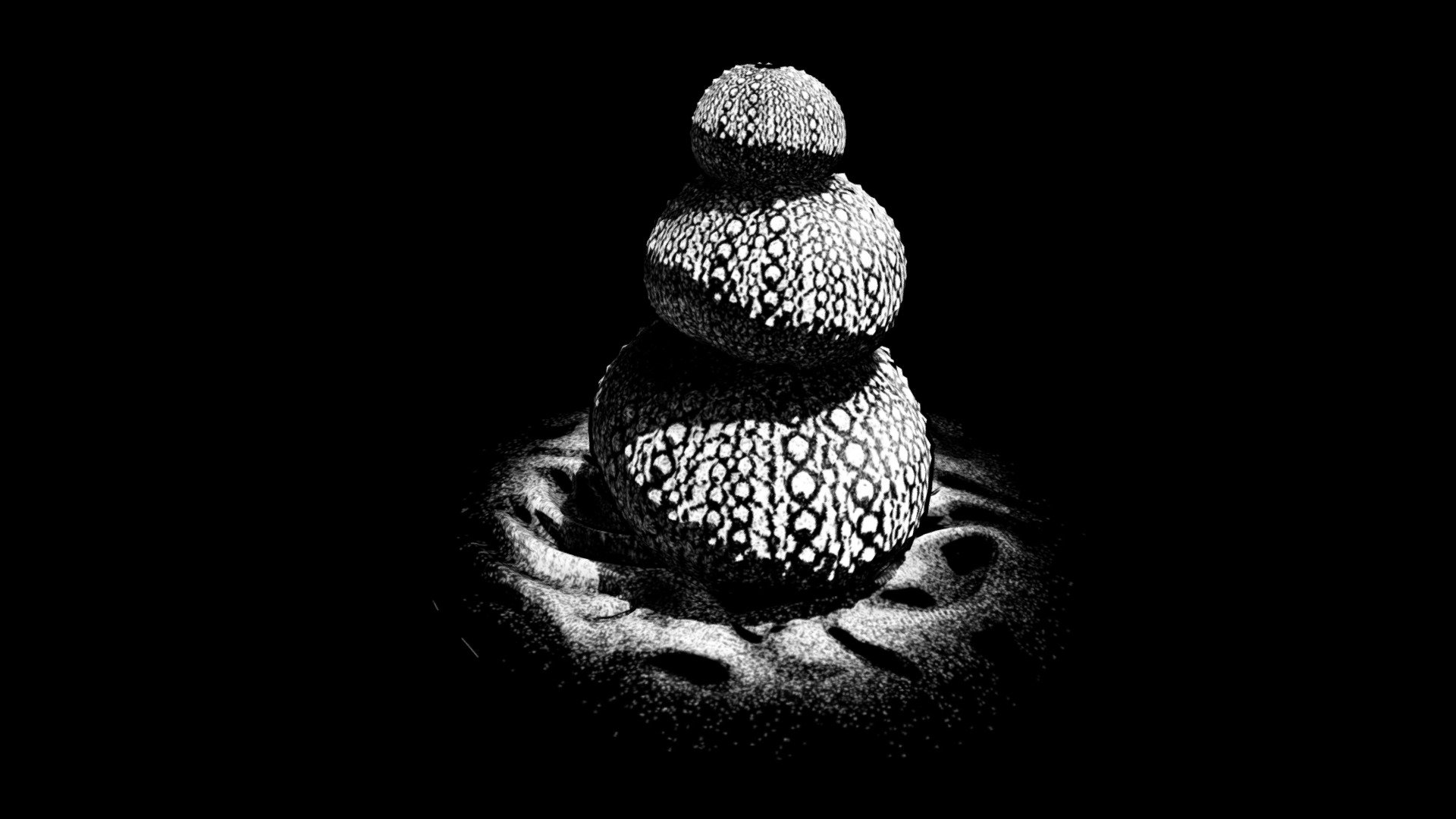 Scratchboard Sea Eggs - 3D model by WesPrice_Intl [88757b8] - Sketchfab