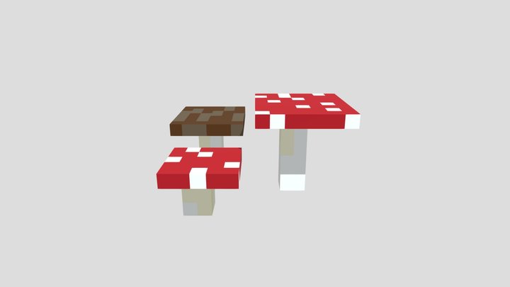 Mushroom floor 2 3D Model