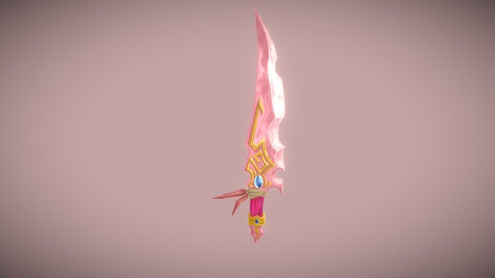 [STUDENT WORK] Epic Sword 3D Model
