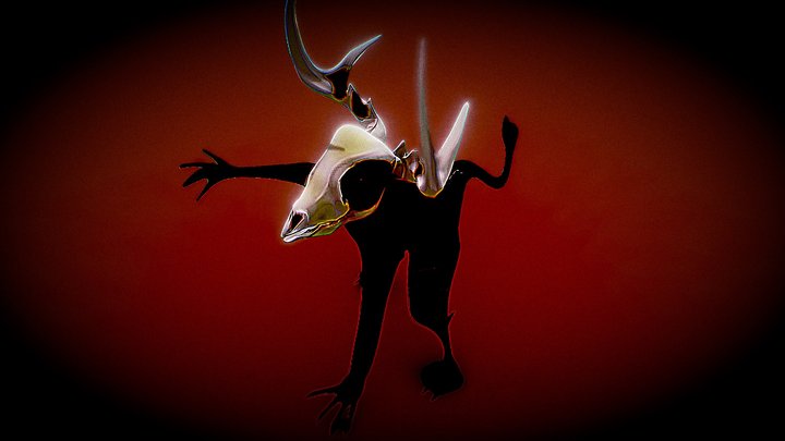 Wendigo- Full Body 3D Model