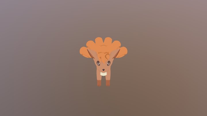 Vulpix Mark 3D Model
