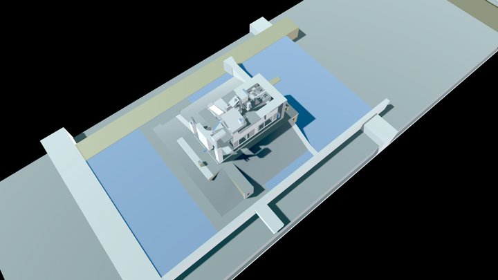 Villa in Tuscany   V1 3D Model