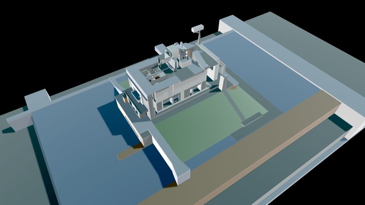 Villa in Tuscany   V1 3D Model