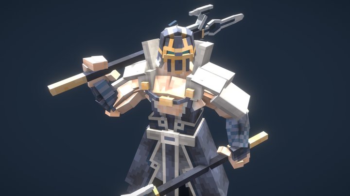 典韦 3D Model