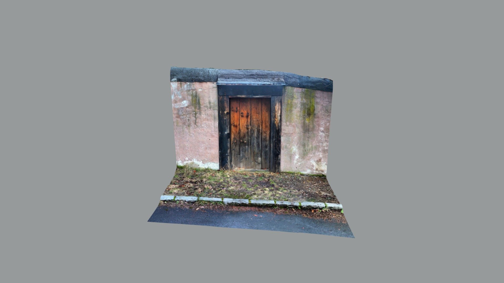 Old door near Strahov Monastery, Prague