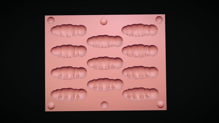 cryptobiote mold - death stranding 3D Model