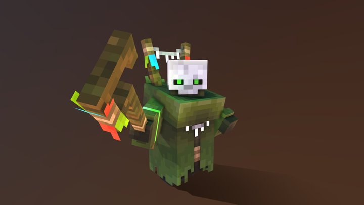 Witchdoctor 3D Model