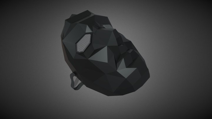 squit game frontman mask 3D Model
