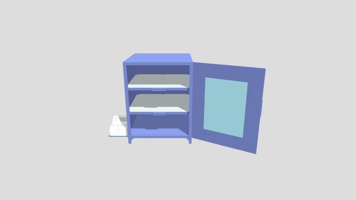 Dry Bean 3D Model