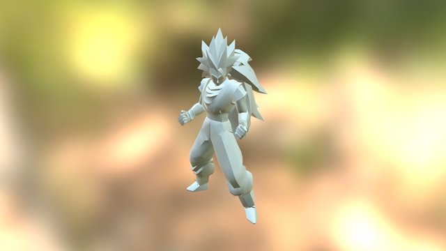 THE LEGENDARY GOKU! 3D Model
