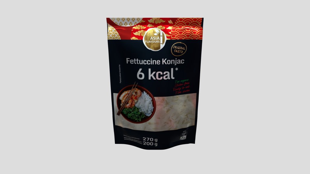 Makaron noodle Fettuccine