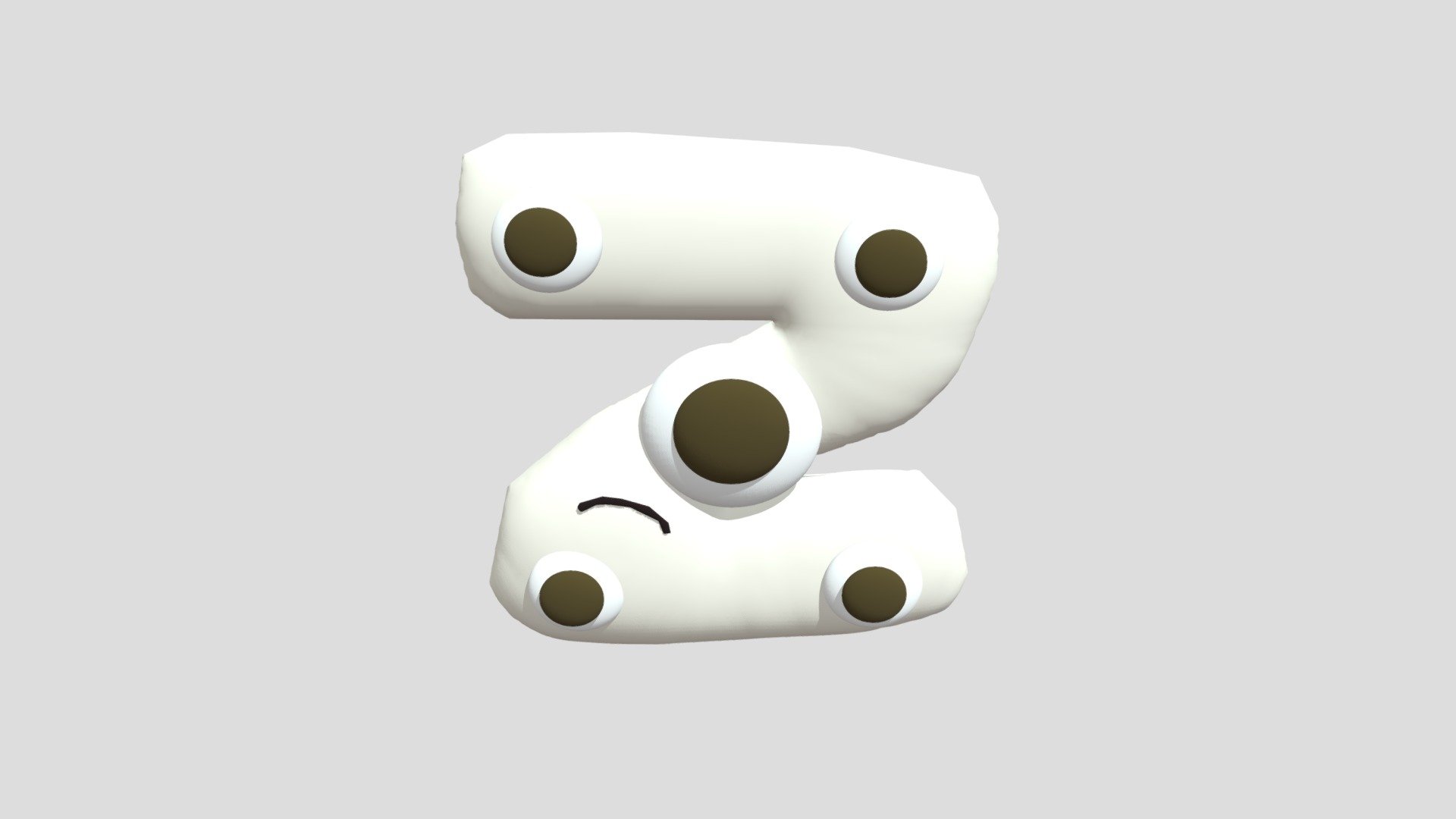 Z (Alphabet Lore) - Download Free 3D model by aniandronic (@aniandronic)  [e8fd367]