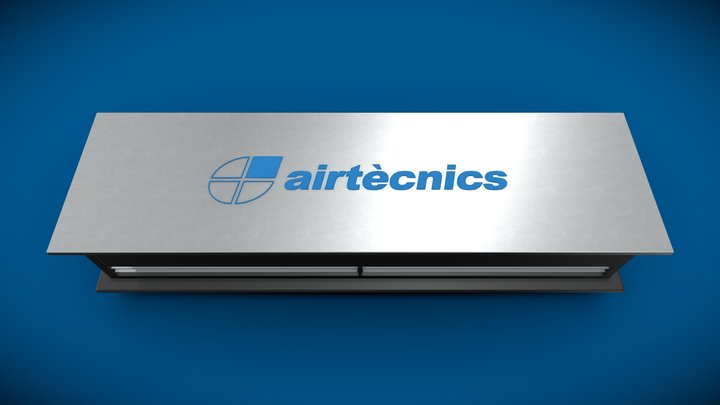 Airtecnics North America: Air Curtain model ZEN 3D Model