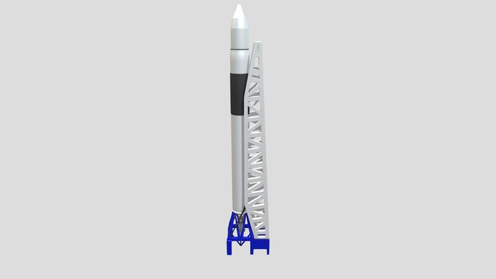 Falcon 1 3D Model